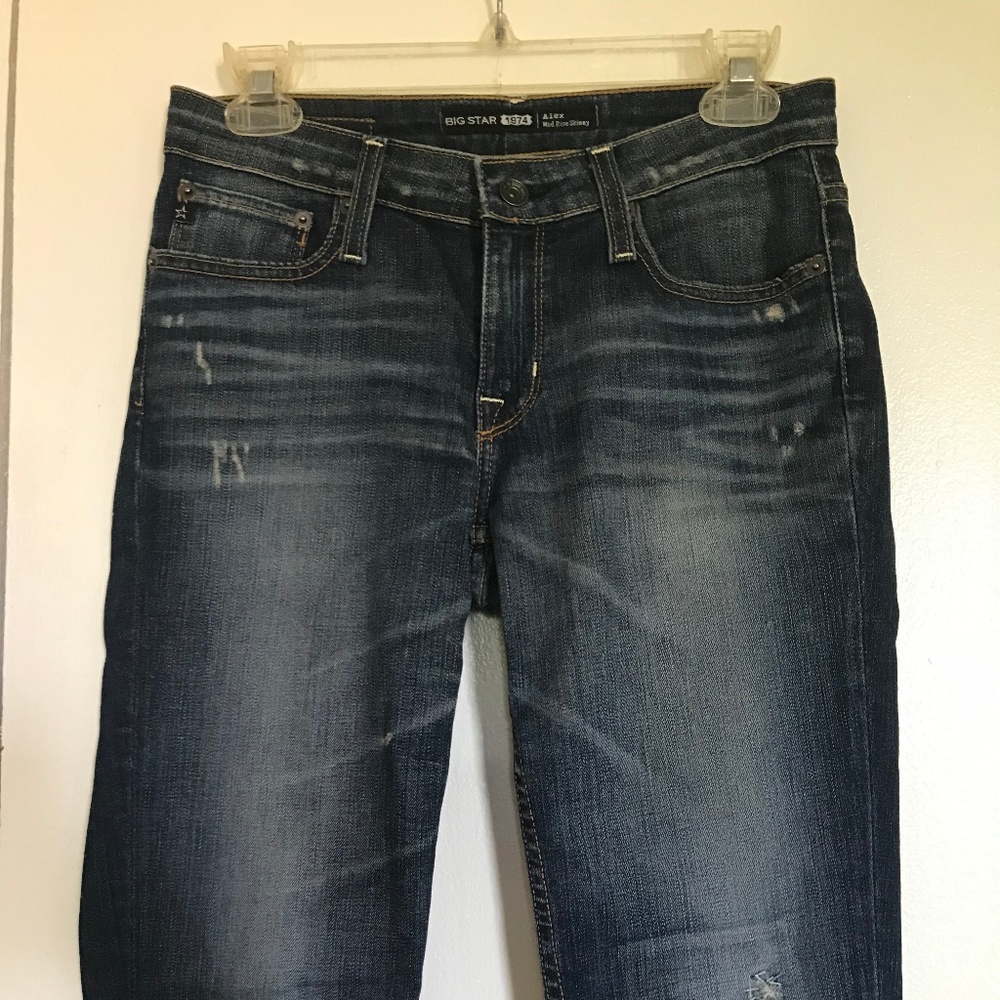 Distressed Skinny Jeans